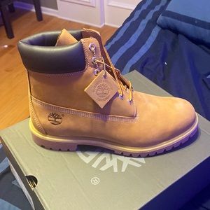Timberland Premium 6 IN Waterproof Boot Wheat Nubuck